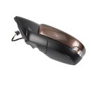 Aussenspiegel links elektrisch LH8Z braun Skoda Fabia III NJ3-NJ5 6V1857507C