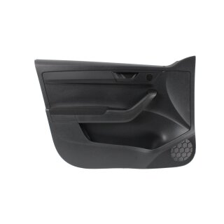 Türverkleidung vorne links satinschwarz 5 Türer Skoda Fabia III NJ3-NJ5 6V0867011