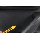 Türverkleidung vorne links satinschwarz 5 Türer Skoda Fabia III NJ3-NJ5 6V0867011