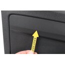 Türverkleidung vorne links satinschwarz 5 Türer Skoda Fabia III NJ3-NJ5 6V0867011