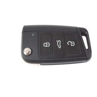 Zündschlüssel Schlüssel Funk 6V0959752K Skoda Fabia III NJ3-NJ5 3 Tasten 434 MHz