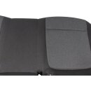Rücksitzbank Skoda Fabia III NJ3 Stoff satinschwarz/onyx Rückbank teilbar Kopfstützen