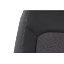 Rückenlehne Sitz vorne rechts VW Passat 3G B8 3G0880242D titanschwarz/palladiumgrau