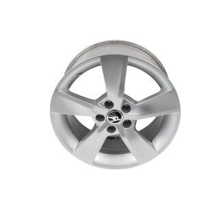 Alufelge 5JA601025AD 7Jx16 Zoll ET46 LK5x100 Skoda Fabia III NJ Rapid 1 Stück/B