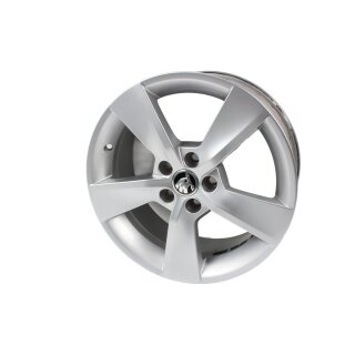 Alufelge 5JA601025AD 7Jx16 Zoll ET46 LK5x100 Skoda Fabia III NJ Rapid 1 Stück/C
