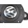 Radzierkappe 1 Stück VW T5-T6 Amarok Radkappe Alu Emblem 7H0601151B Nabendeckel