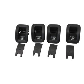 Isofix Abdeckungen 4 Stück Rücksitzbank 8T0887233A Audi A4 B8 A5 8T Rückbank