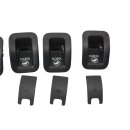 Isofix Abdeckungen 4 Stück Rücksitzbank 8T0887233A Audi A4 B8 A5 8T Rückbank