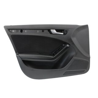 Türverkleidung vorne links 8K0867103 Audi A4 B8 8K sline Stoff schwarz soul Fahrerseite
