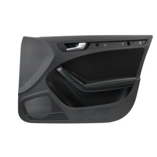 Türverkleidung vorne links 8K0867104 Audi A4 B8 8K sline Stoff schwarz soul Beifahrerseite
