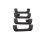 Angstgriffe 4 Stück schwarz Audi A4 S4 B8 8K A5 sline Haltegriffe Griffe Himmel 8R0857608D-8R0857607H