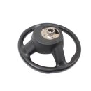 Lenkrad sline 8K0419091BB Leder gelocht Audi A4 8K B8 A5 8T schwarz ohne Multifunktionstasten