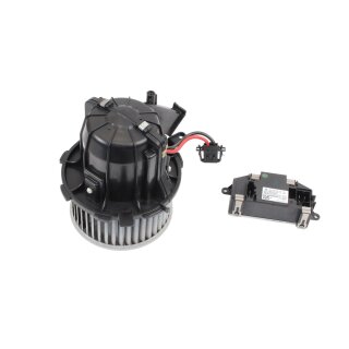 Gebläsemotor 8K1820021C-8K0820521B Vorwiderstand Audi A4 B8 A5 8T A8 Q5 8R Heizung Innenraum