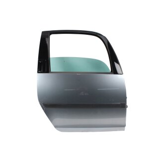 Tür hinten rechts Skoda Roomster 5J platingrey 9157 5J7833056 Beifahrerseite