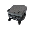 Skoda Roomster 5J Sitz Autositz hinten rechts Stoff Style grau 5J7885022