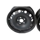 Stahlfelgen 4 Stück 6x15 ET 43 VW Polo 9N, Fox-Skoda...