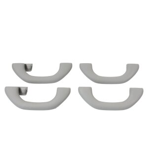 Haltegriffe 6Y0857607M-6Y0857607NP Skoda Roomster Fabia 5J Dach Angstgriffe vorne hinten grau 4 Stück