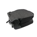 Skoda Roomster 5J Sitz Autositz hinten links Stoff Style grau 5J7885021