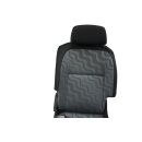 Skoda Roomster 5J Sitz Autositz hinten links Stoff Style grau 5J7885021
