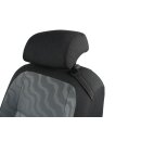 Skoda Roomster 5J Sitz Autositz hinten links Stoff Style grau 5J7885021