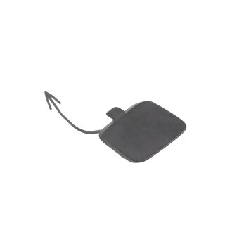 Kappe Abschleppöse hinten Stoßstange 5K6807441D Abdeckung VW Golf 6 Limousine und Cabrio satinschwarz