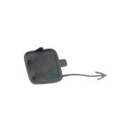 Kappe Abschleppöse hinten Stoßstange 5K6807441D Abdeckung VW Golf 6 Limousine und Cabrio satinschwarz