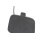 Kappe Abschleppöse hinten Stoßstange 5K6807441D Abdeckung VW Golf 6 Limousine und Cabrio satinschwarz